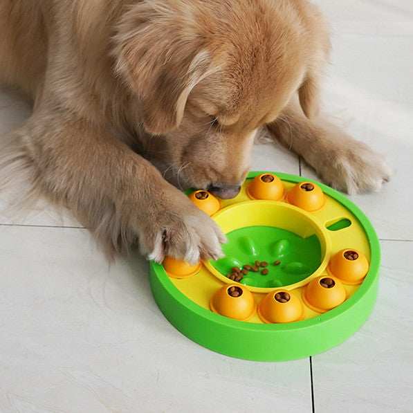 Interactive Dog Puzzle Toy & Slow Feeder for Smart Eating!