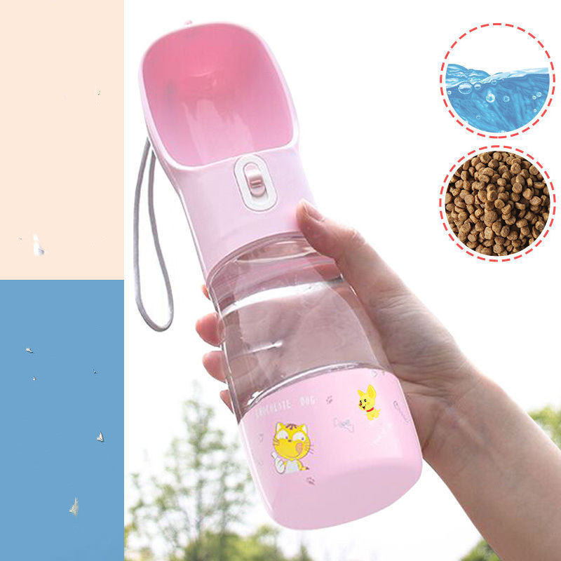 Portable Pet Water Bottle – Perfect for Dog Walks & Hydration!