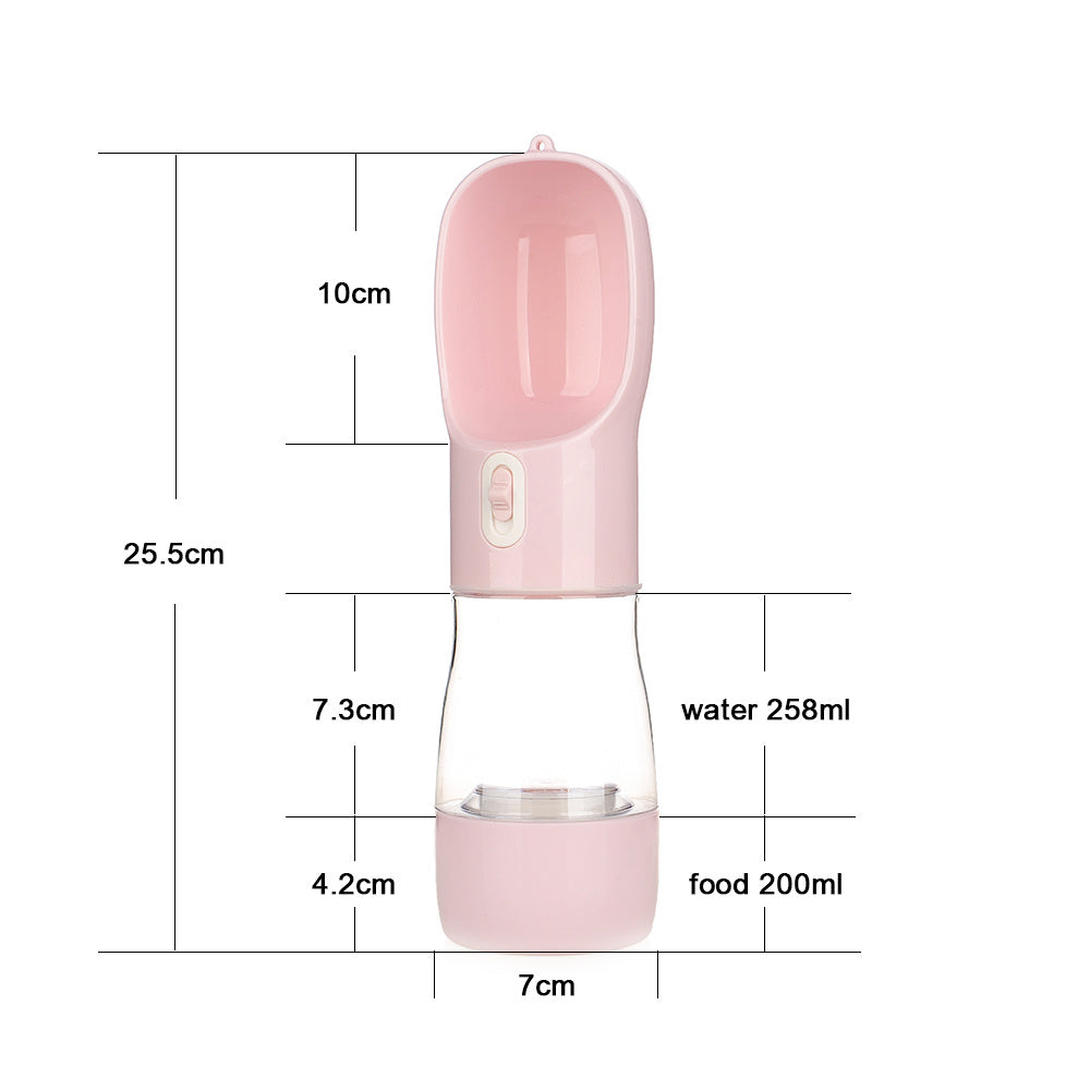 Portable Pet Water Bottle – Perfect for Dog Walks & Hydration!