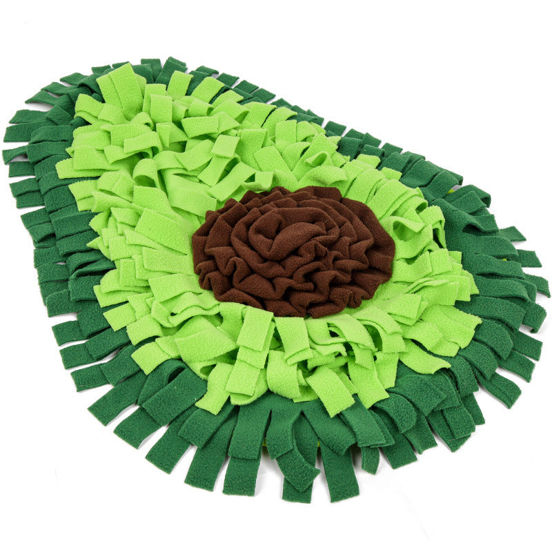 Interactive Dog Sniffing Mat for Fun Feeding & Puzzle Training!