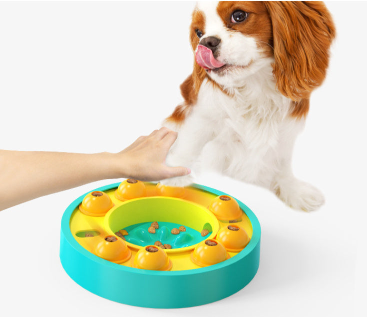 Interactive Dog Puzzle Toy & Slow Feeder for Smart Eating!