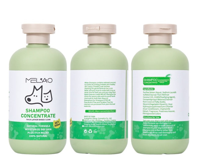 Soft & Soothing Oat Bath Shampoo for Happy, Healthy Pets!