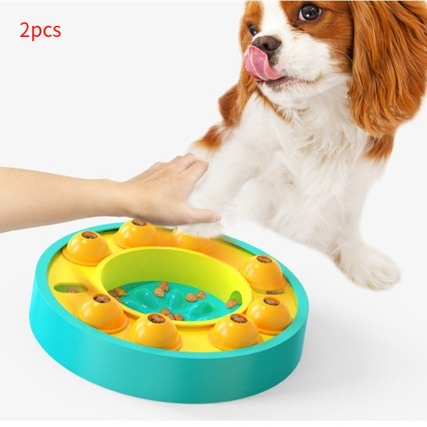 Interactive Dog Puzzle Toy & Slow Feeder for Smart Eating!