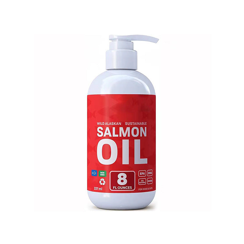 Pet Fish Oil for Shiny Coat & Hair-Fall Control!