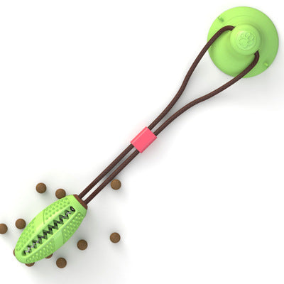 Interactive Silicone Tug Ball for Chewing, Cleaning & Play!