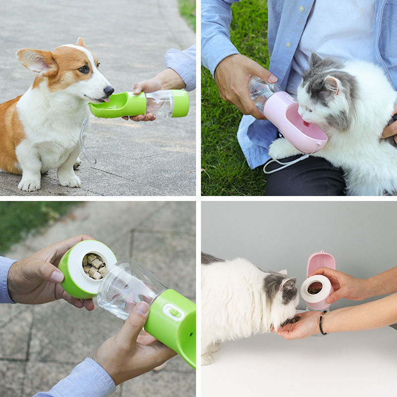 Portable Pet Water Bottle – Perfect for Dog Walks & Hydration!