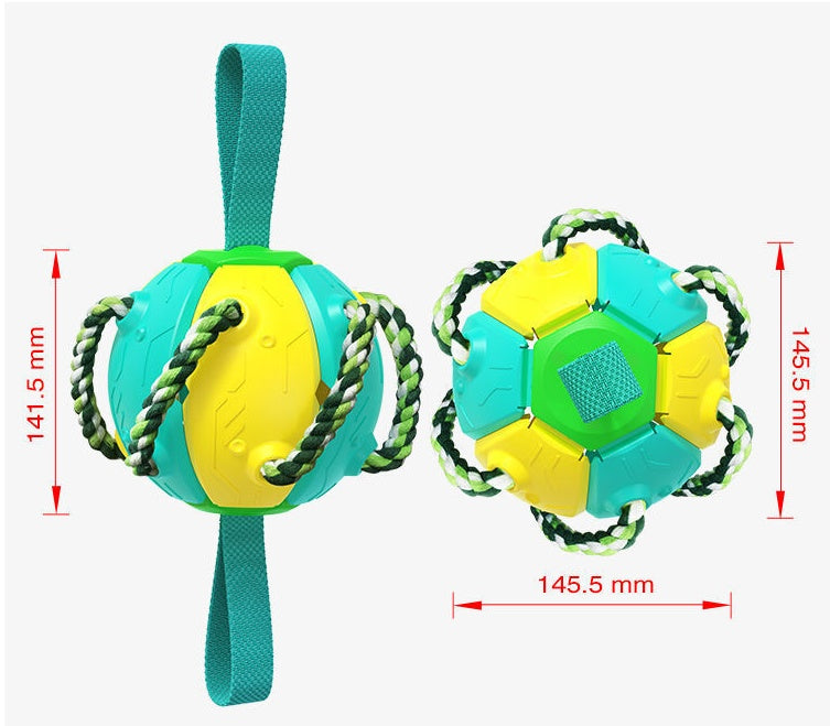 Interactive Inflatable Dog Soccer Ball for Fun Training & Play!