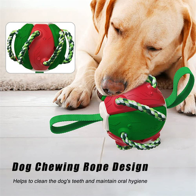 Interactive Inflatable Dog Soccer Ball for Fun Training & Play!