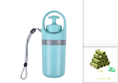 Effortless Dog Pooper Scooper with Bag Dispenser & Claw Shovel