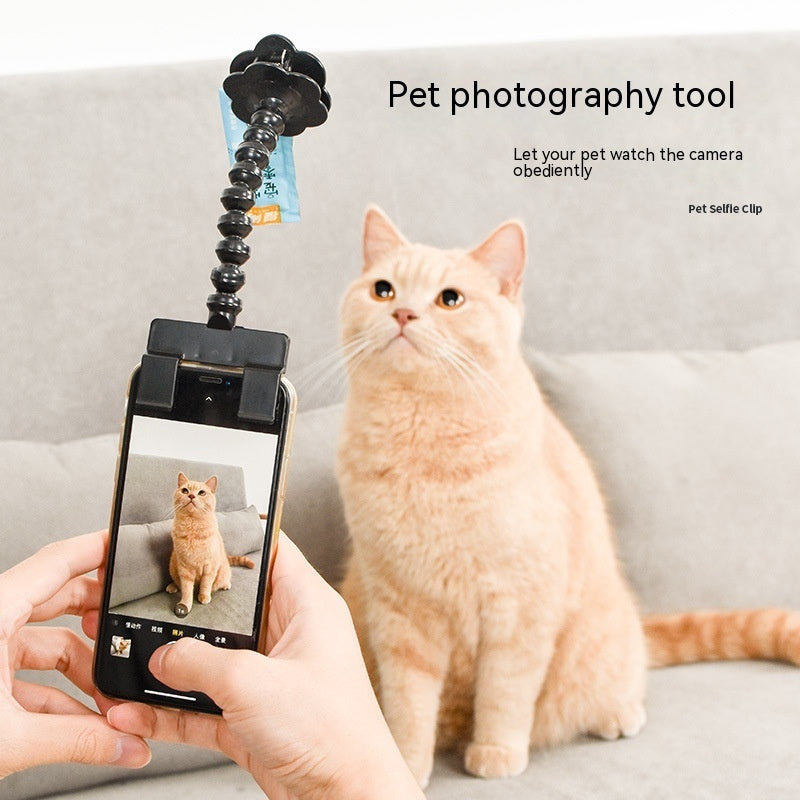 Pet Photography Selfie Clip – Perfect for Cat & Dog Pics!