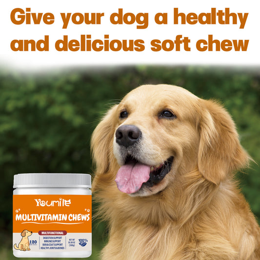 Multifunctional Pet Vitamins for Health & Vitality in Dogs!