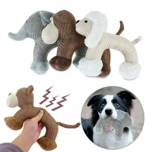 "Durable Squeaky Duck Dog Toy for Small & Large Dogs!"