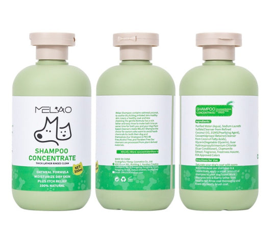 Soft & Soothing Oat Bath Shampoo for Happy, Healthy Pets!