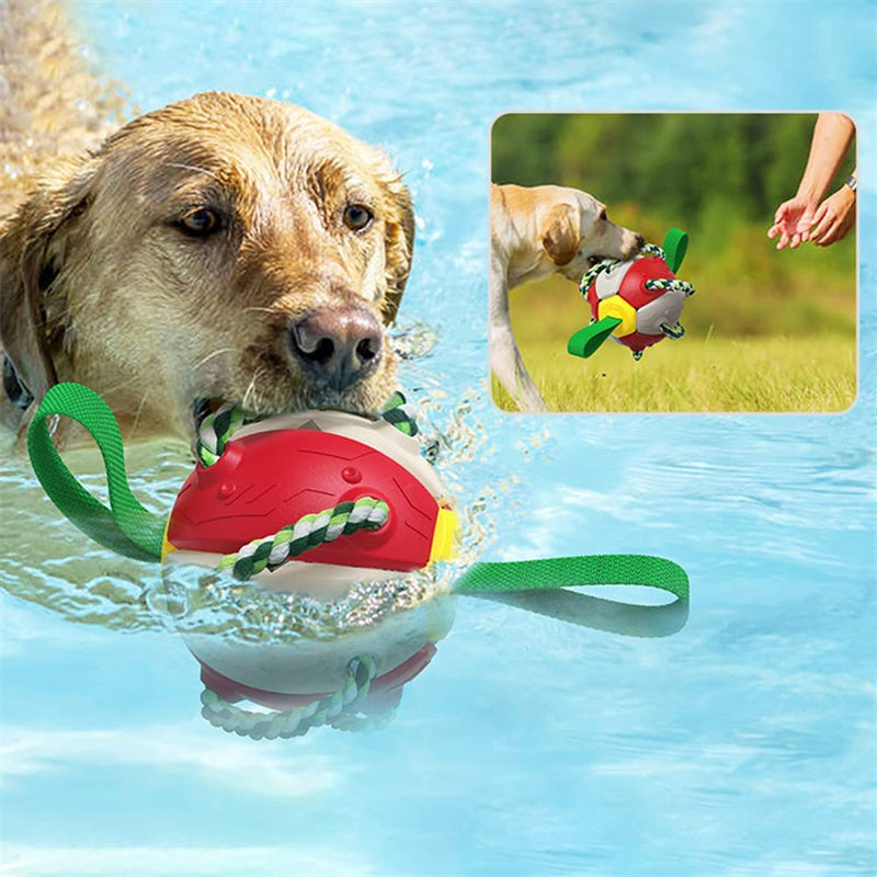Interactive Inflatable Dog Soccer Ball for Fun Training & Play!