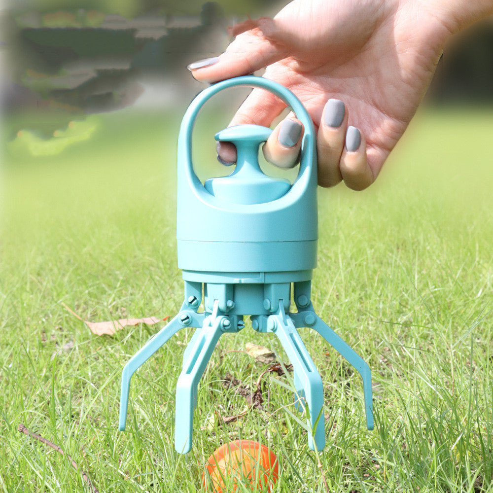 Effortless Dog Pooper Scooper with Bag Dispenser & Claw Shovel