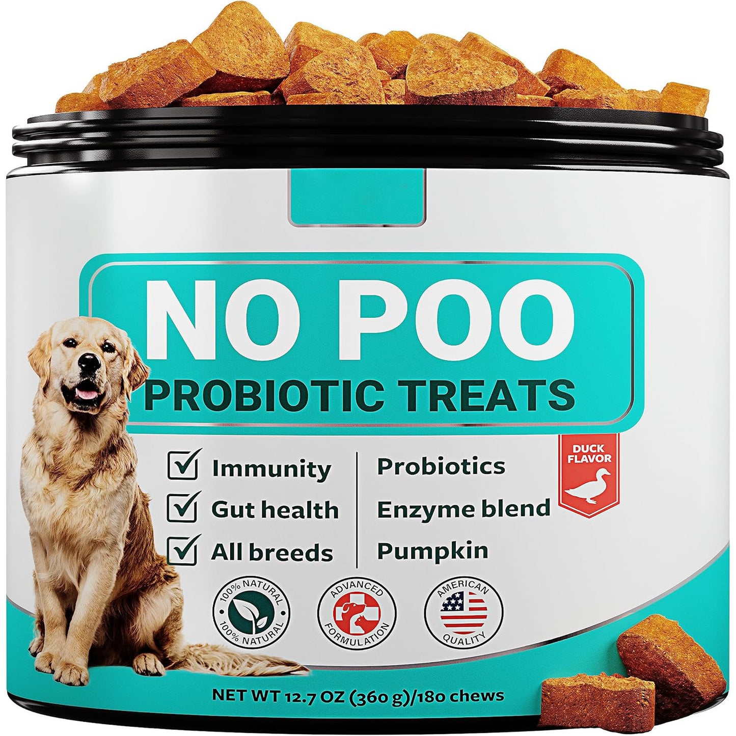 Boost Your Pet's Health with Intestinal Probiotic Chewable Tablets!