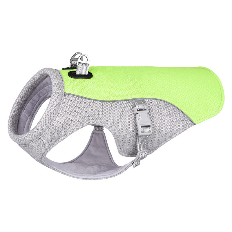 Summer Cooling Vest for Dogs – Breathable, Sun-Proof & Heat-Resistant!